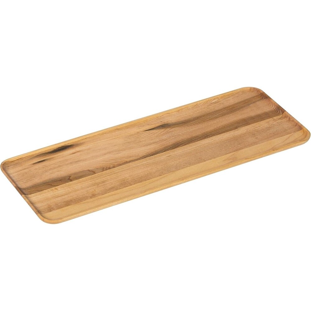 J.K. Adams Coupe Appetizer Plate - Brown 14" x 5"‎ x 1"